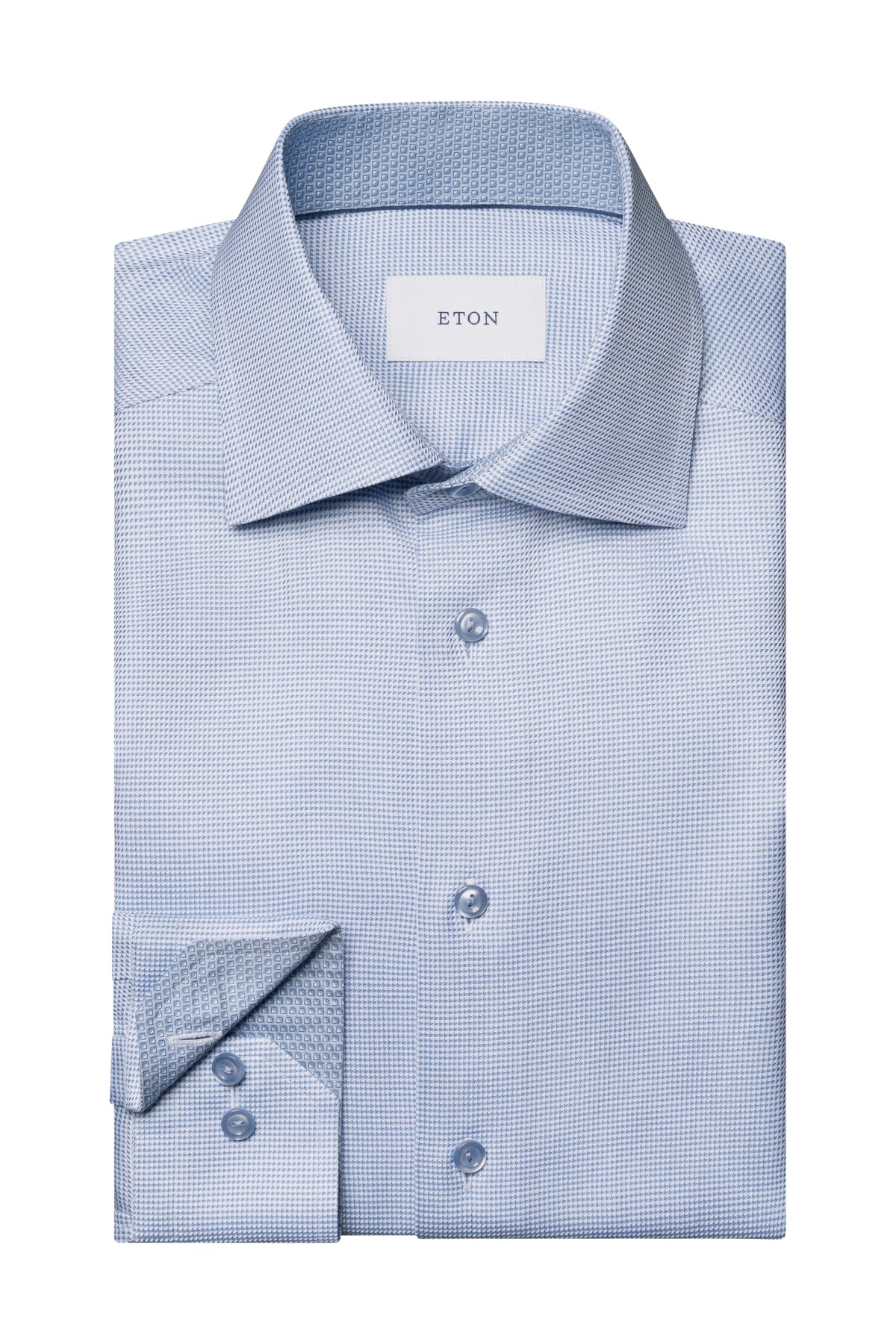 Slim Fit Semi-Solid Twill Shirt