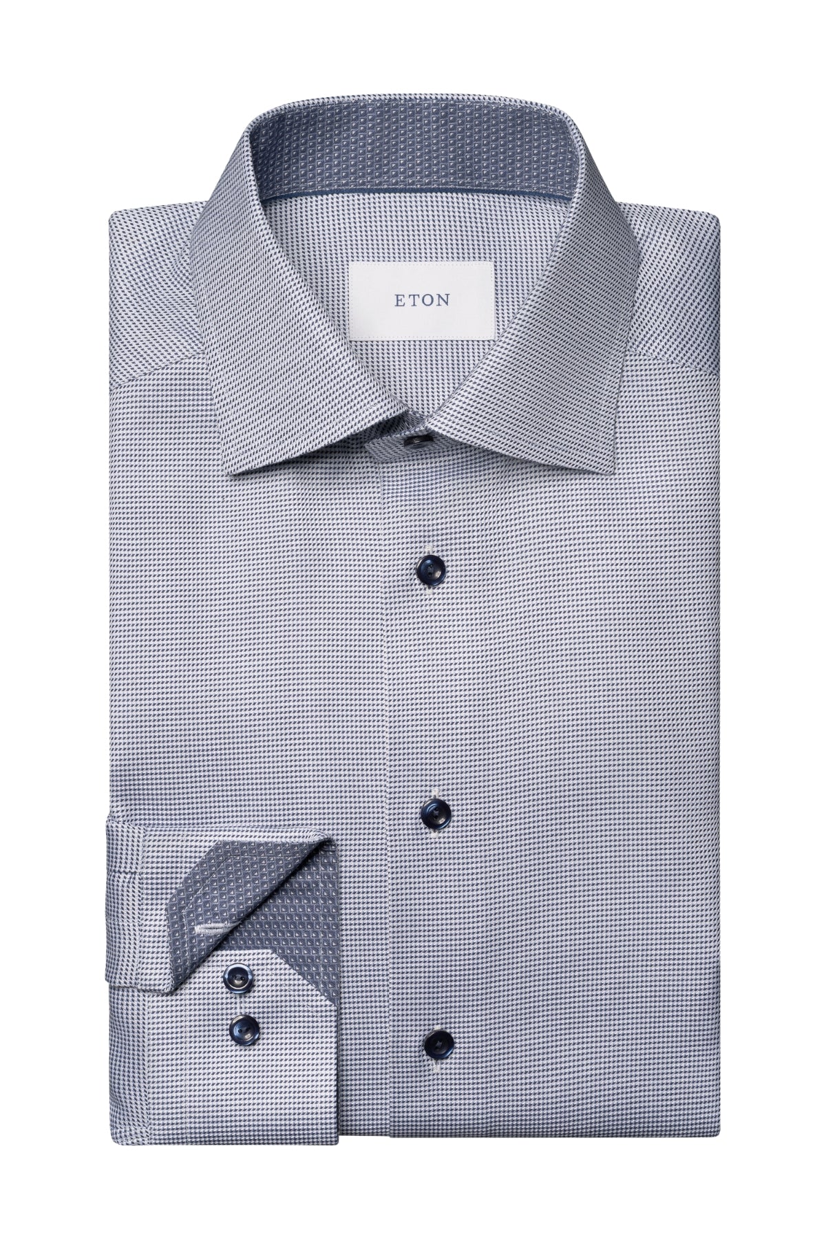 Slim Fit Semi-Solid Twill Shirt