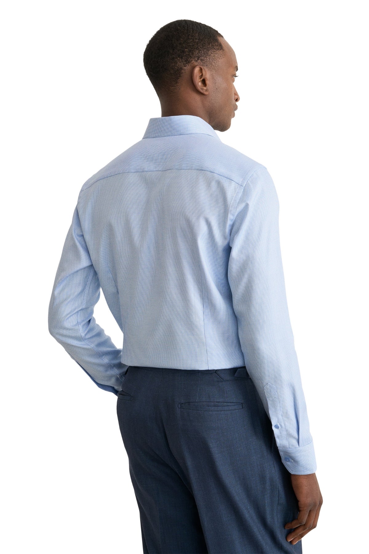 Contemporary Semi-Solid Twill Shirt-Eton-Boyds Philadelphia