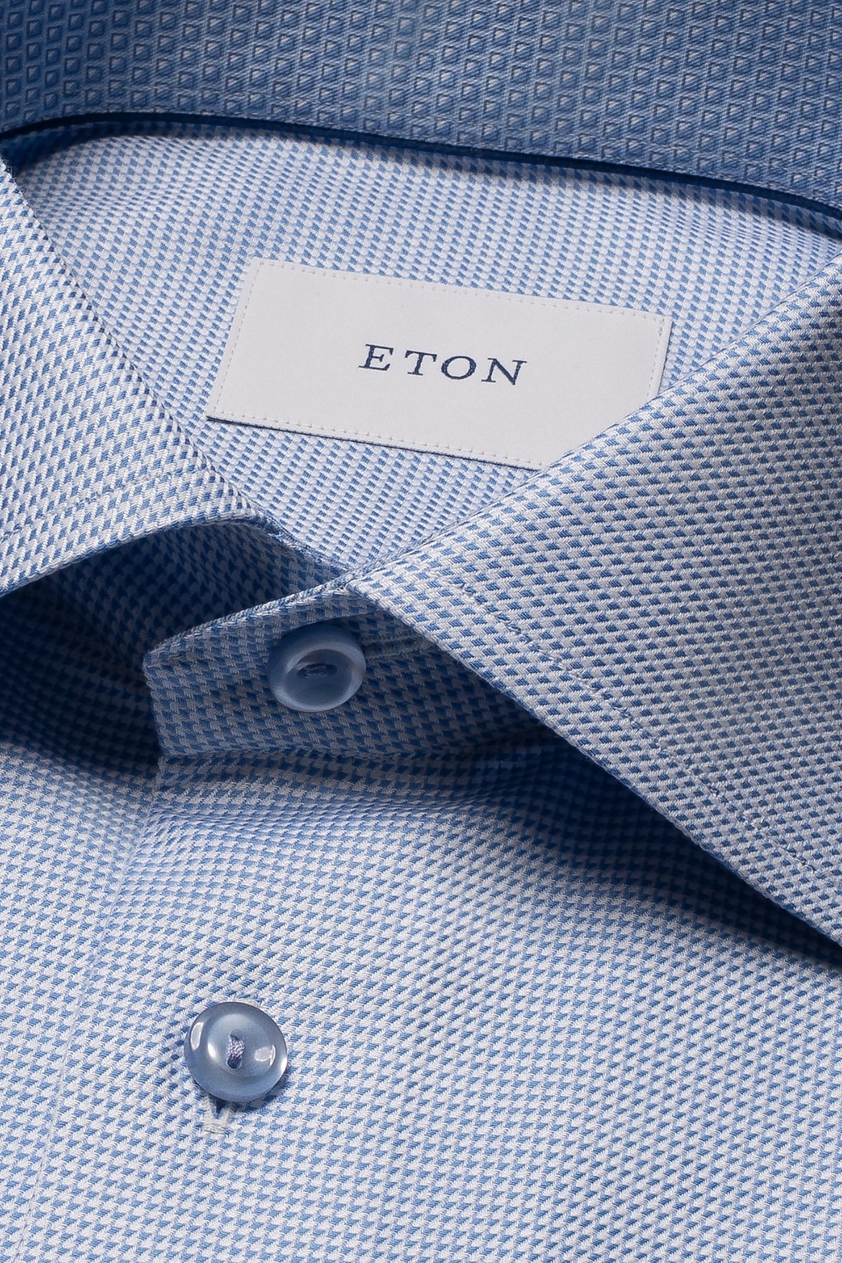 Contemporary Semi-Solid Twill Shirt-Eton-Boyds Philadelphia