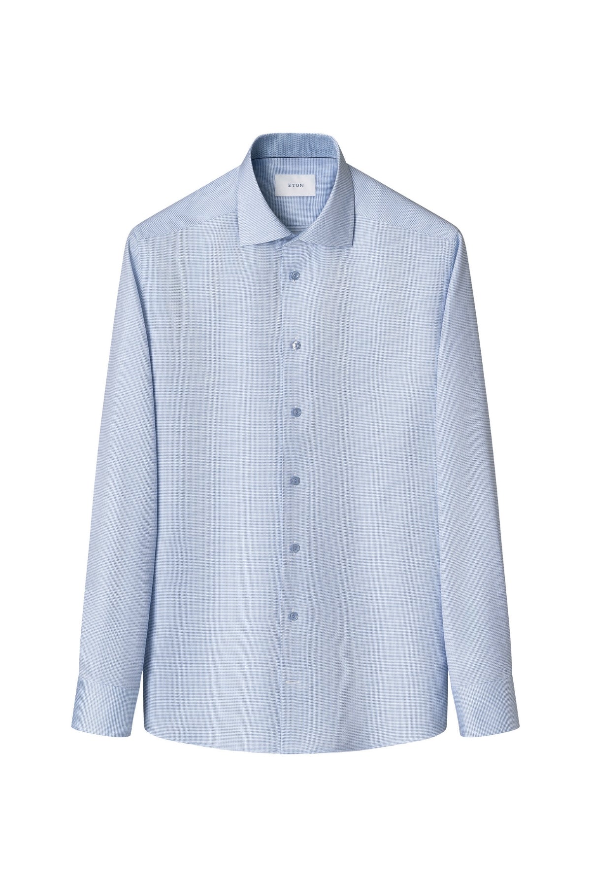 Contemporary Semi-Solid Twill Shirt-Eton-Boyds Philadelphia