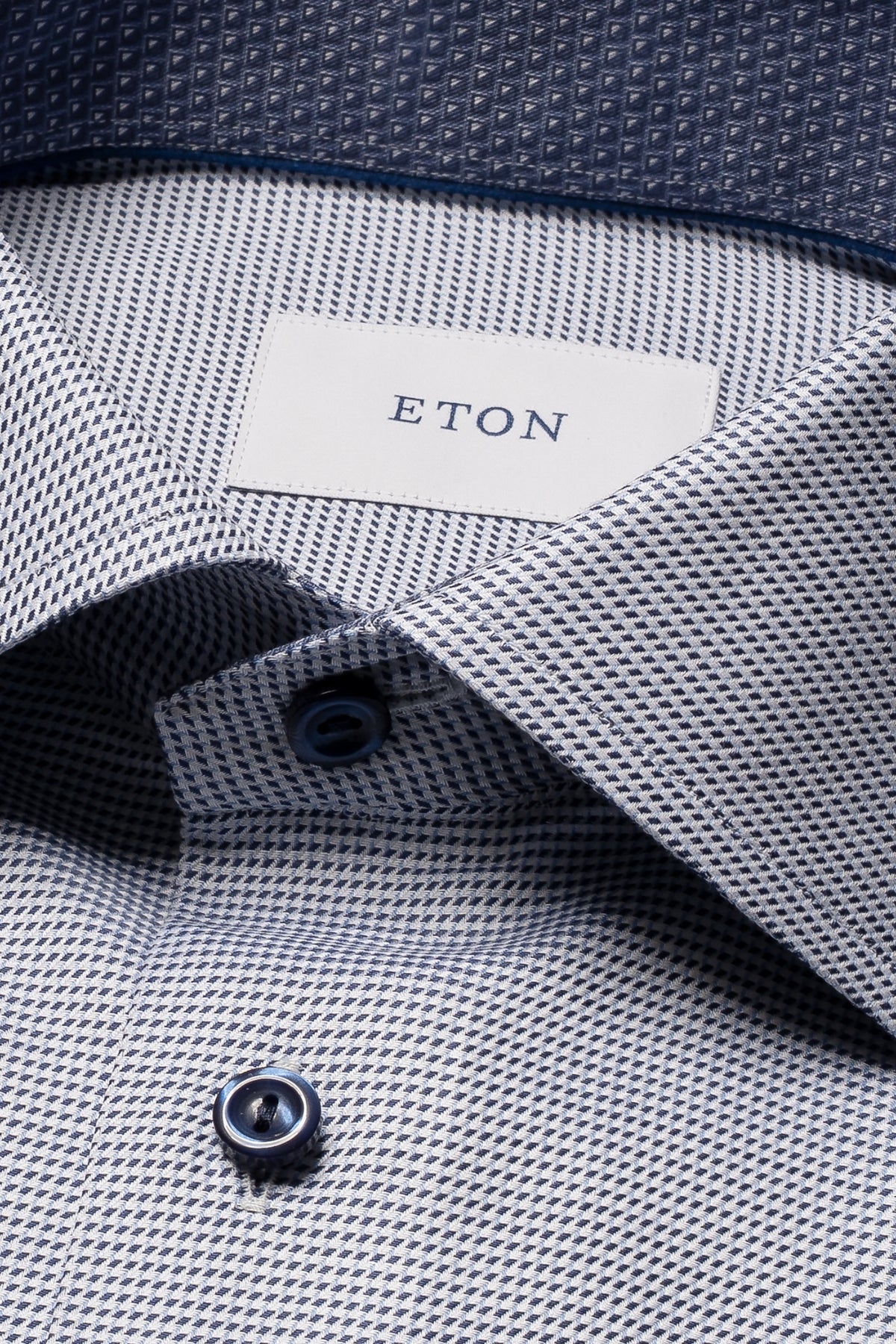 Contemporary Semi-Solid Twill Shirt-Eton-Boyds Philadelphia