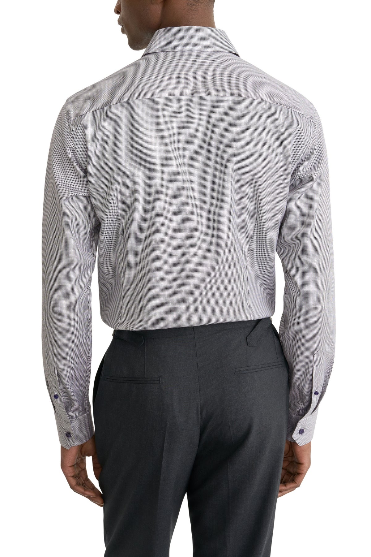 Contemporary Semi-Solid Twill Shirt-Eton-Boyds Philadelphia