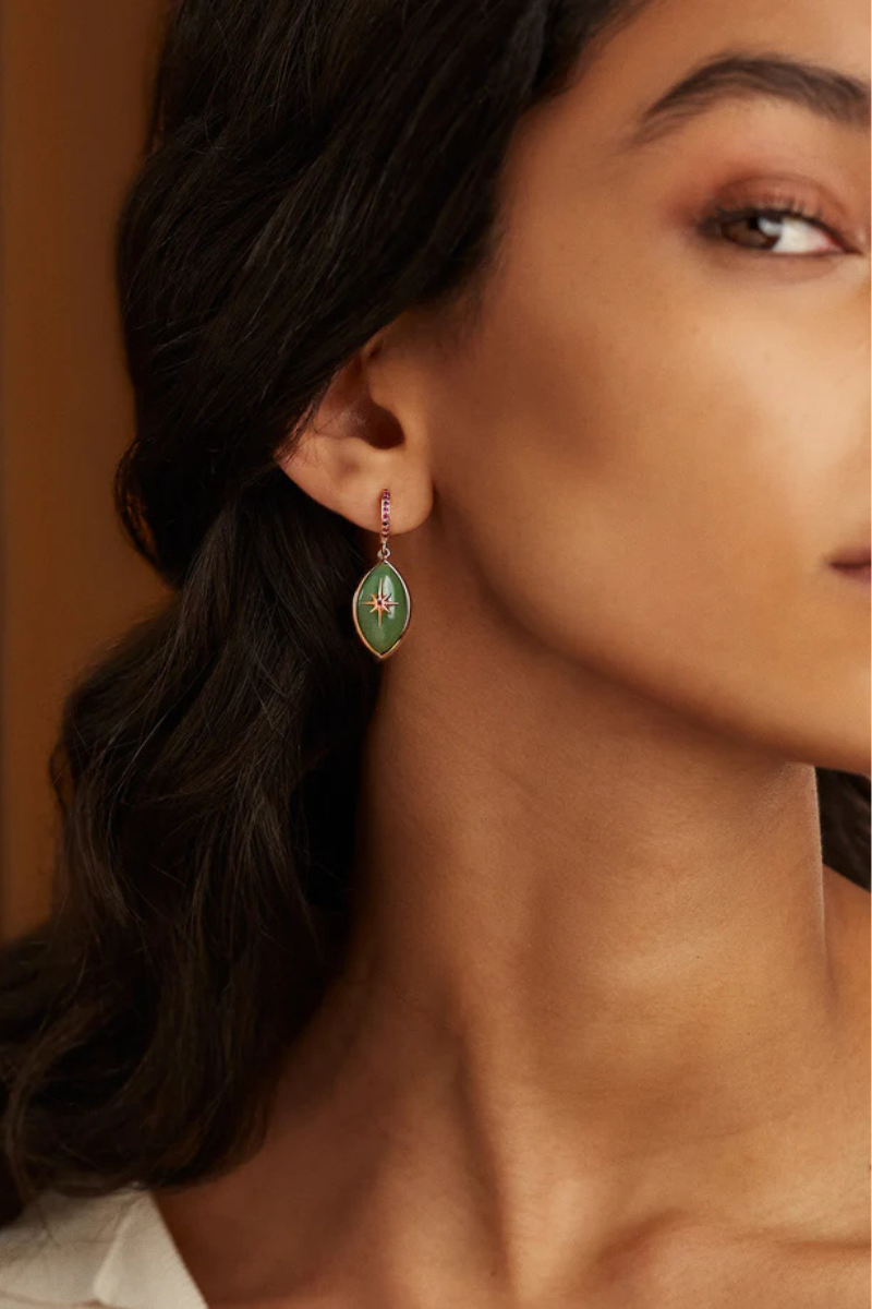 Micro Eyecon Earrings-Marlo Laz-Boyds Philadelphia