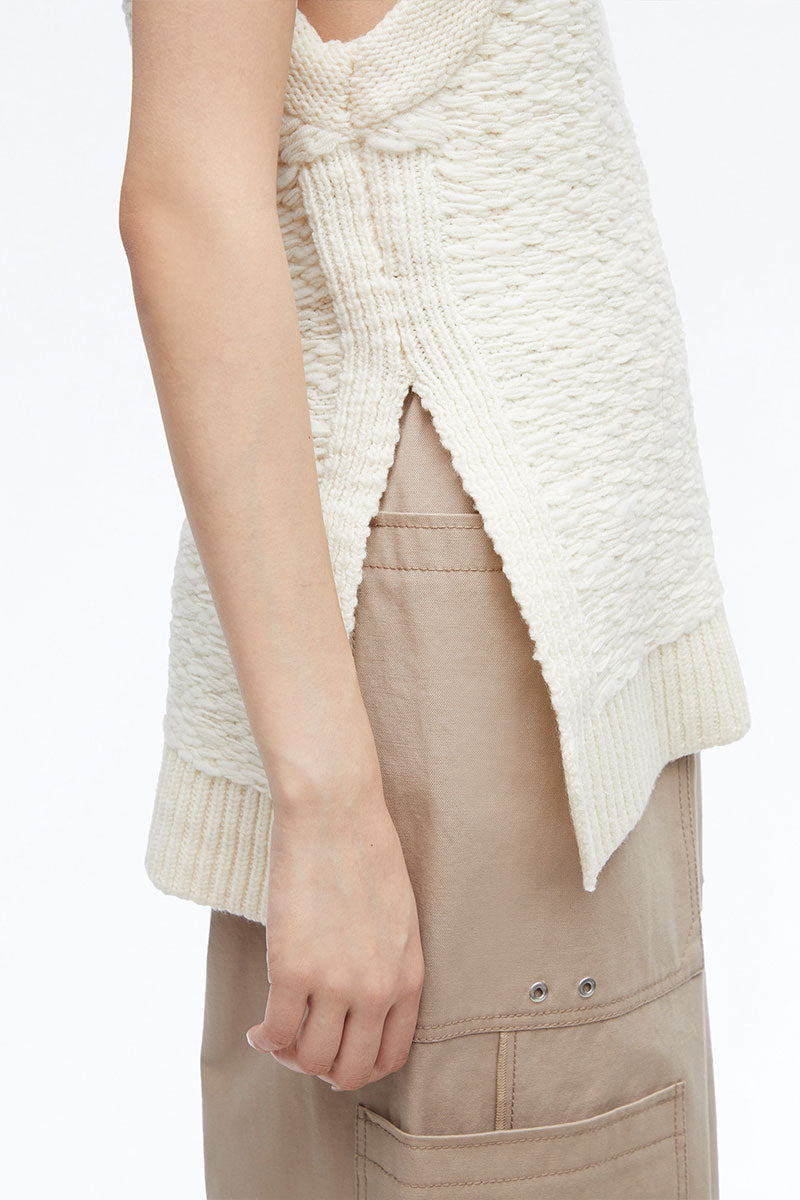 Wool Jacquard Mockneck Top-3.1 Phillip Lim-Boyds Philadelphia