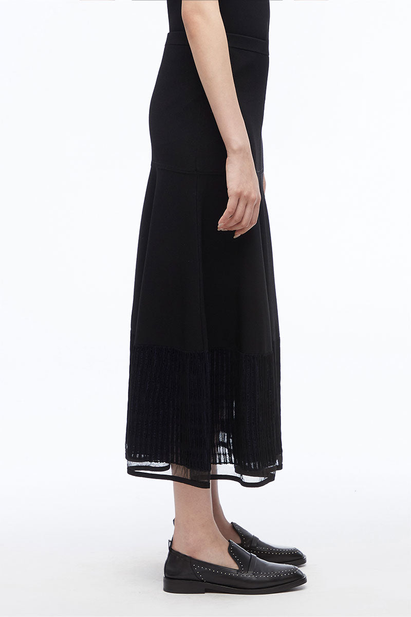 Micro Rib Ottoman Midi Skirt-3.1 Phillip Lim-Boyds Philadelphia