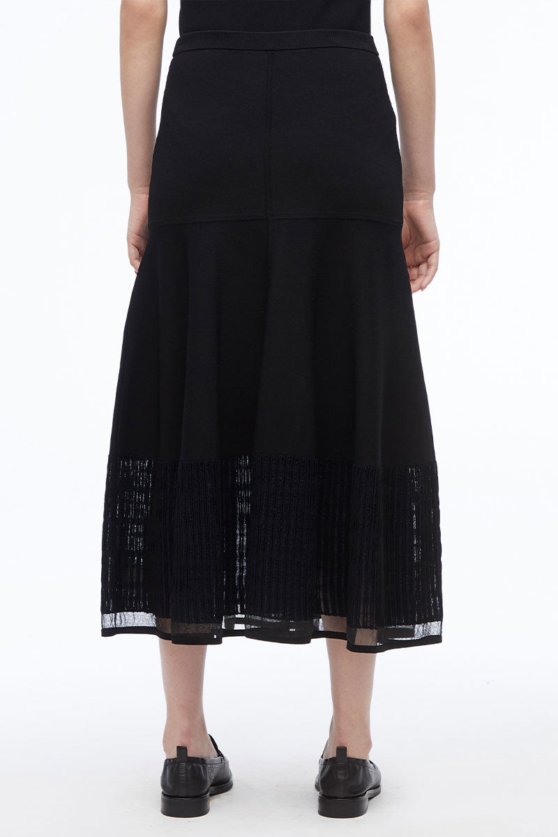 Micro Rib Ottoman Midi Skirt-3.1 Phillip Lim-Boyds Philadelphia