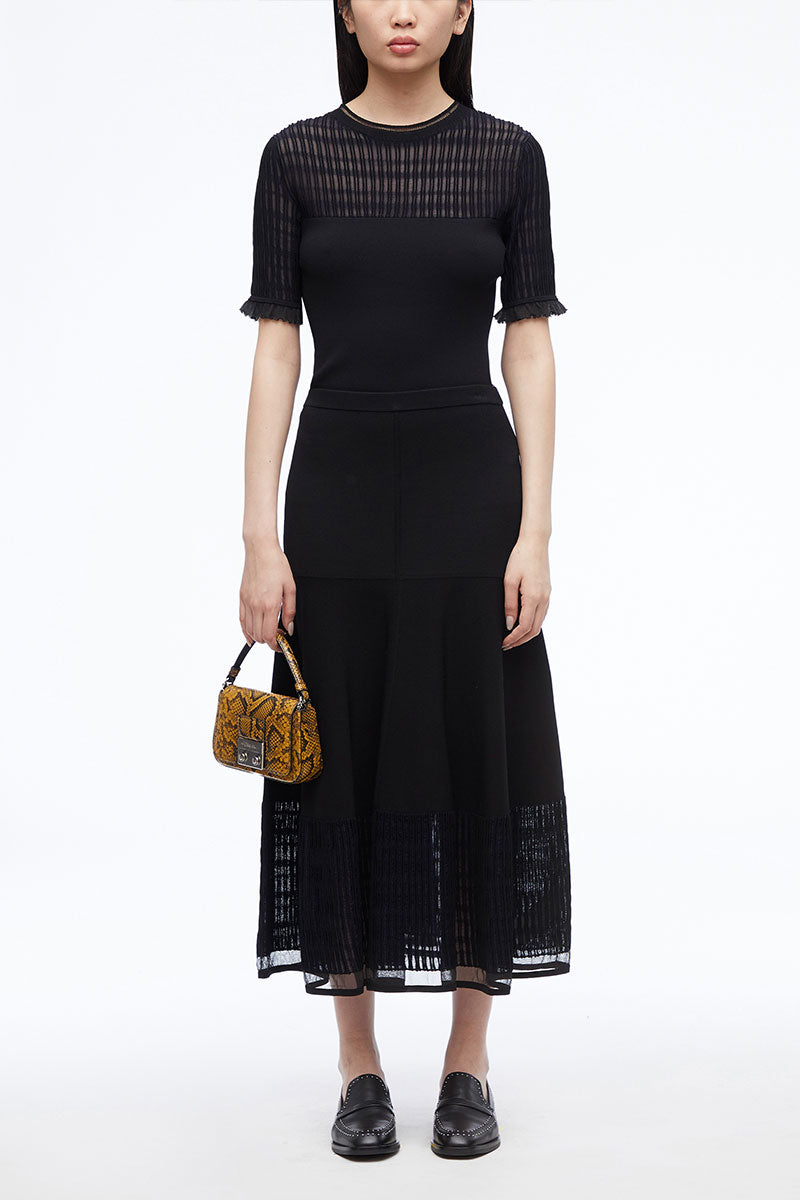 Micro Rib Ottoman Midi Skirt-3.1 Phillip Lim-Boyds Philadelphia
