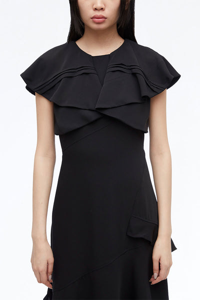 Ruffle Overlay Midi Dress-3.1 Phillip Lim-Boyds Philadelphia