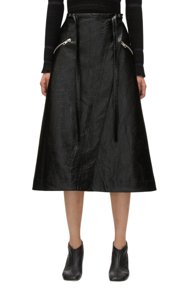 Faux Leather Moto Wrap Skirt by 3.1 Phillip Lim – Boyds