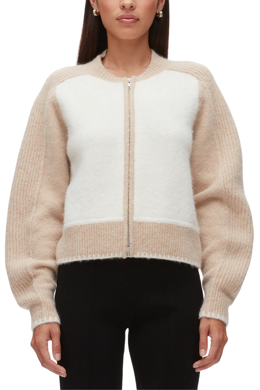 Colorblock Zip Cardigan-3.1 Phillip Lim-Boyds Philadelphia