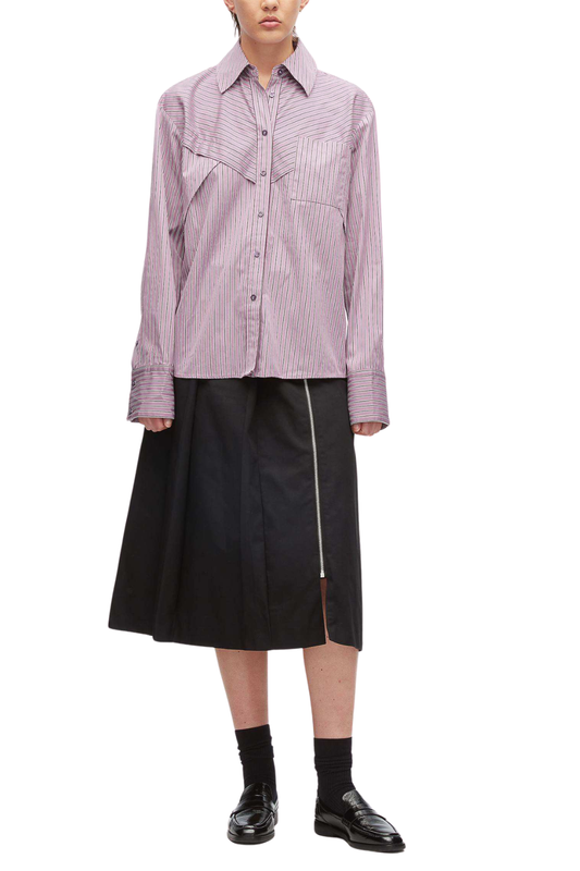 Striped Oversized Shirt-3.1 Phillip Lim-Boyds Philadelphia