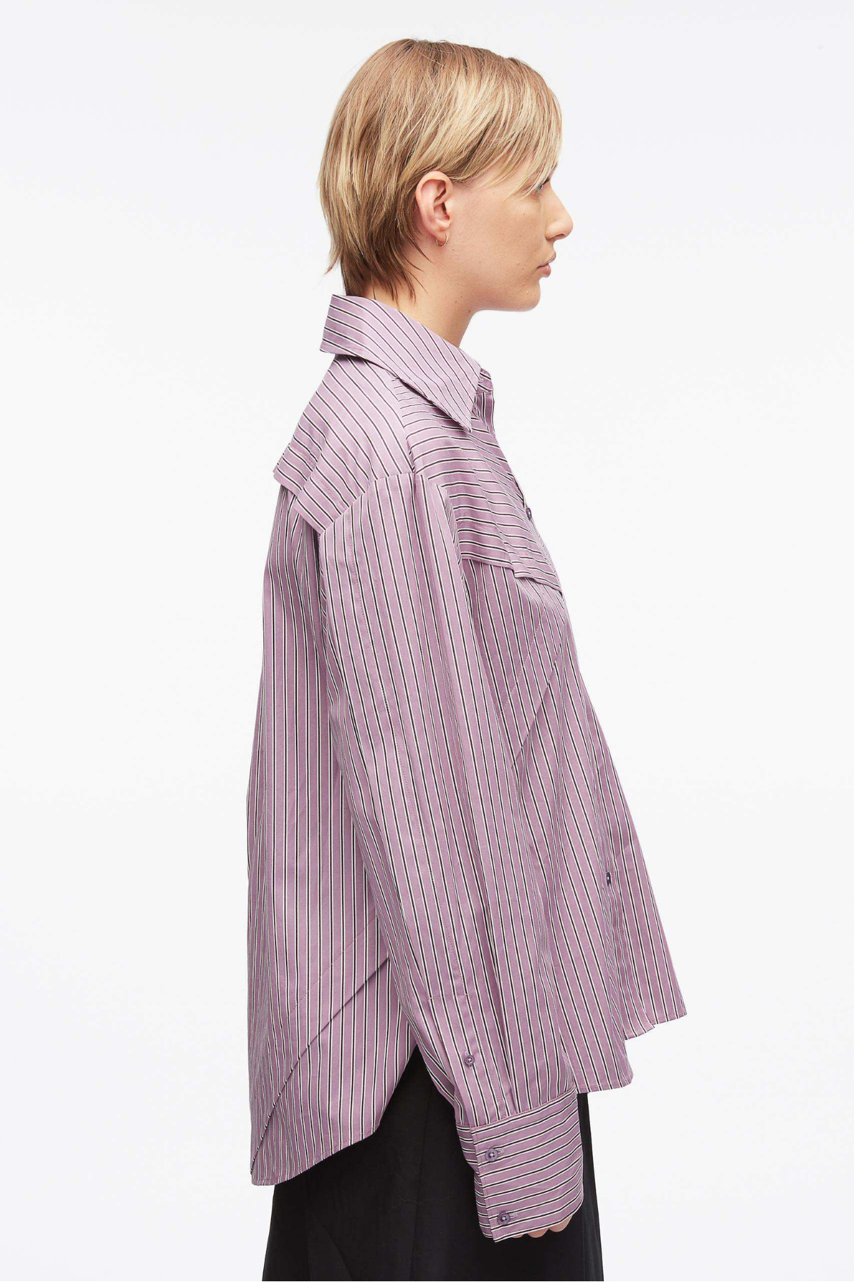Striped Oversized Shirt-3.1 Phillip Lim-Boyds Philadelphia