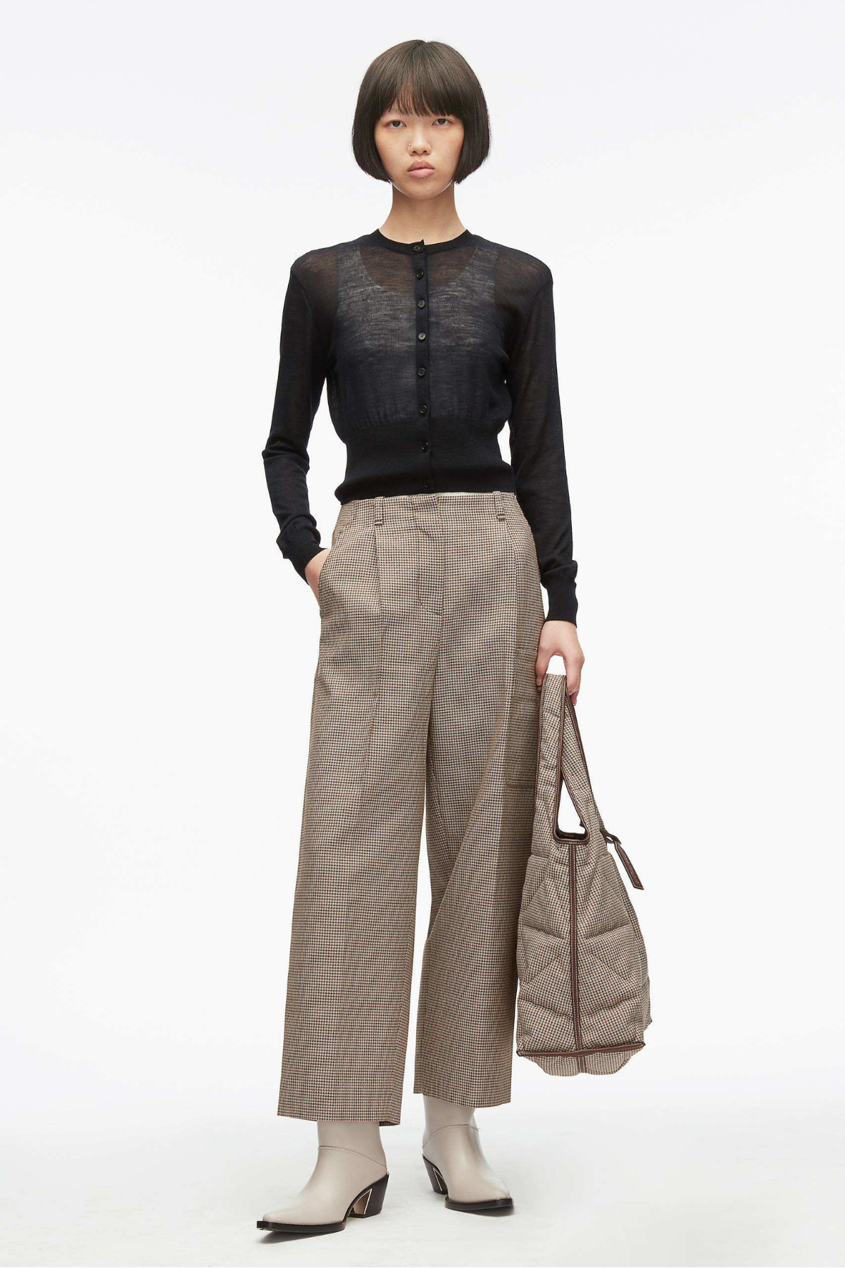 Curved Tweed Pant-3.1 Phillip Lim-Boyds Philadelphia