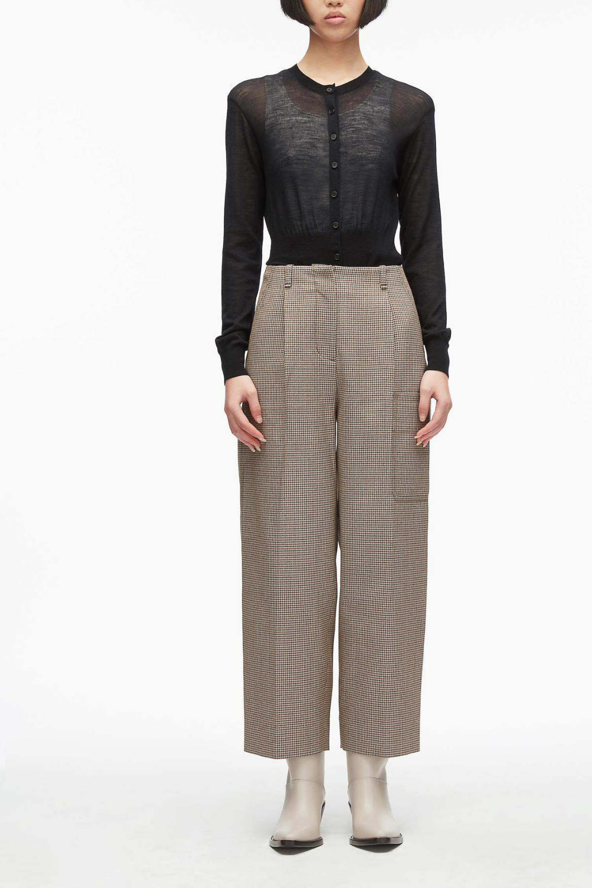 Curved Tweed Pant-3.1 Phillip Lim-Boyds Philadelphia