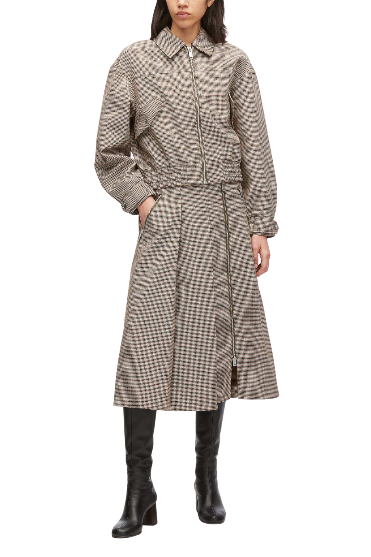 Tweed Blouson Bomber-3.1 Phillip Lim-Boyds Philadelphia