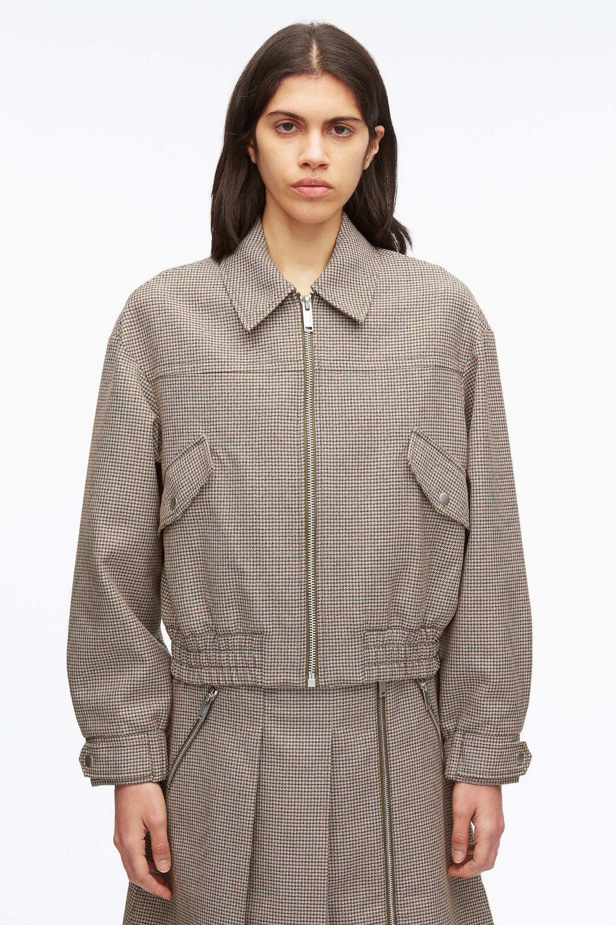Tweed Blouson Bomber-3.1 Phillip Lim-Boyds Philadelphia