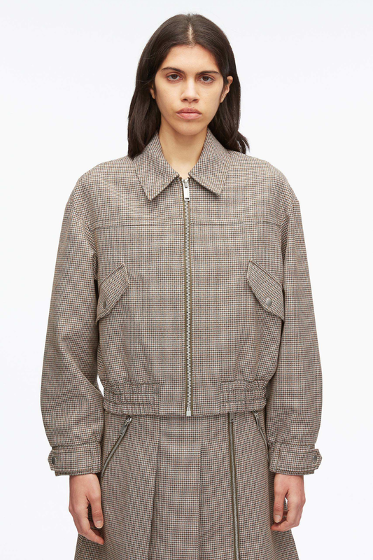 Tweed Blouson Bomber-3.1 Phillip Lim-Boyds Philadelphia