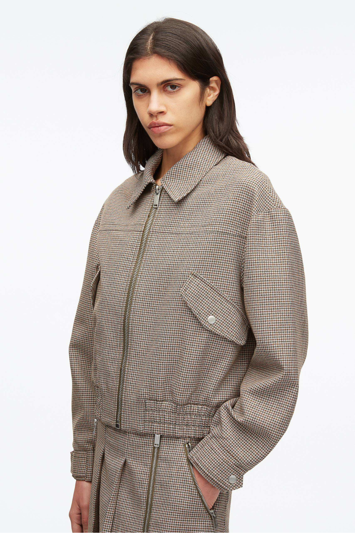 Tweed Blouson Bomber-3.1 Phillip Lim-Boyds Philadelphia