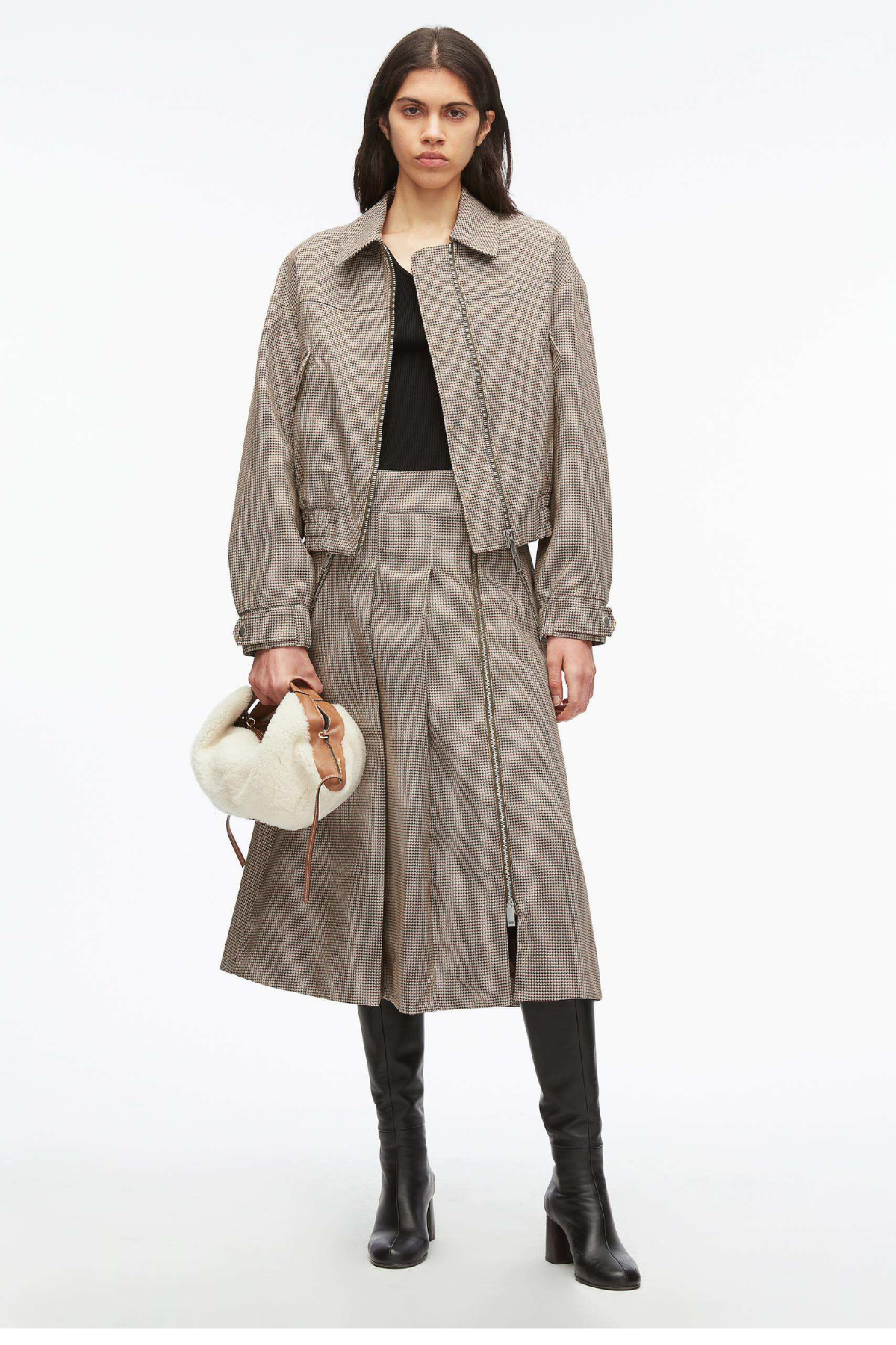 Tweed Blouson Bomber-3.1 Phillip Lim-Boyds Philadelphia