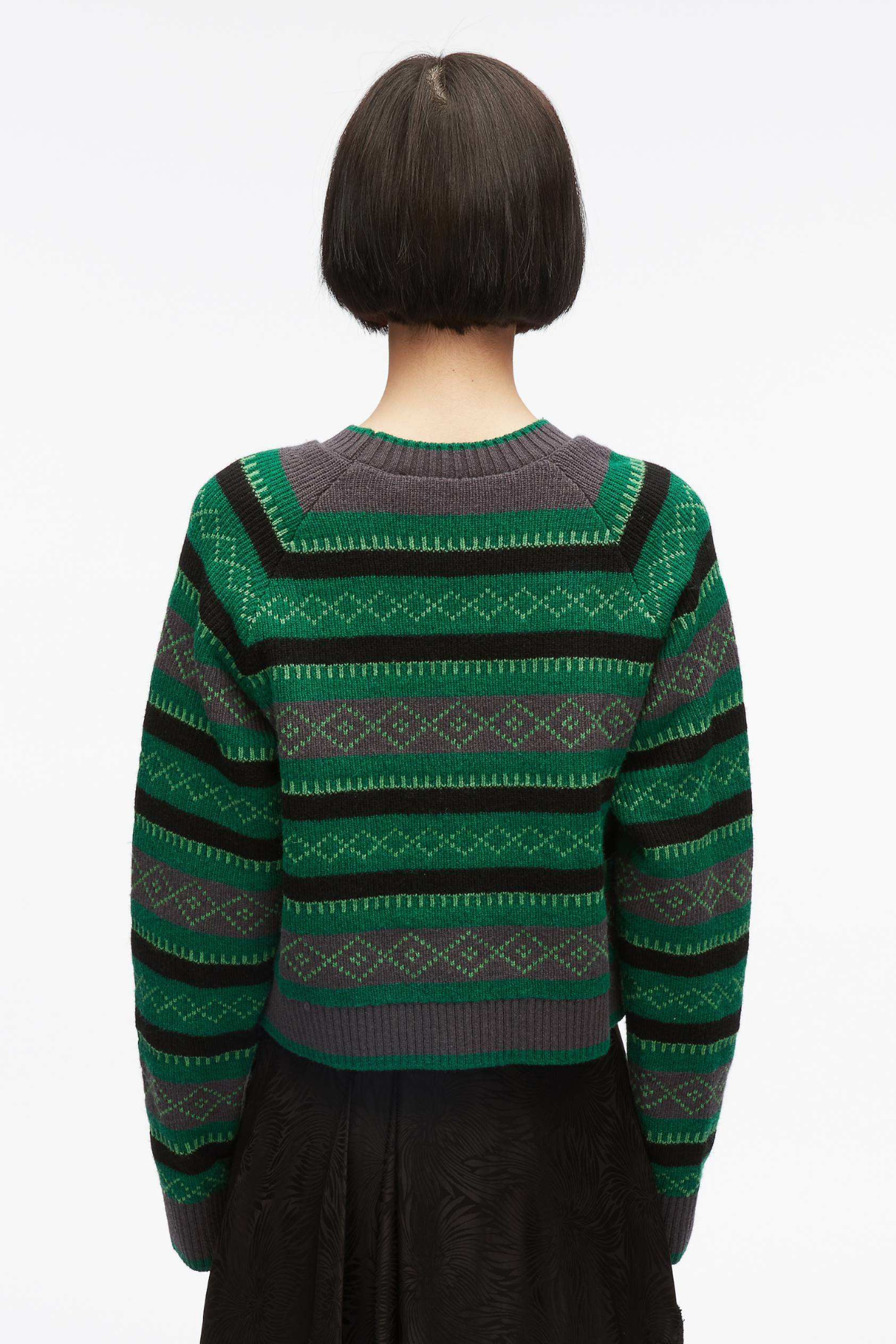 Wool Fair Isle Crewneck Pullover-3.1 Phillip Lim-Boyds Philadelphia