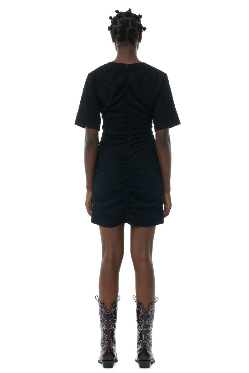 Textured Mini Dress-GANNI-Boyds Philadelphia
