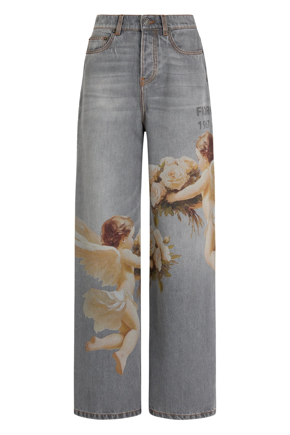 Bouquet Angels Baggy Jeans
