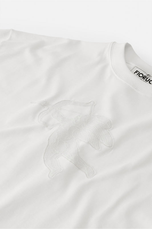 Lace Cupid Patch Relaxed T-Shirt-Fiorucci-Boyds Philadelphia