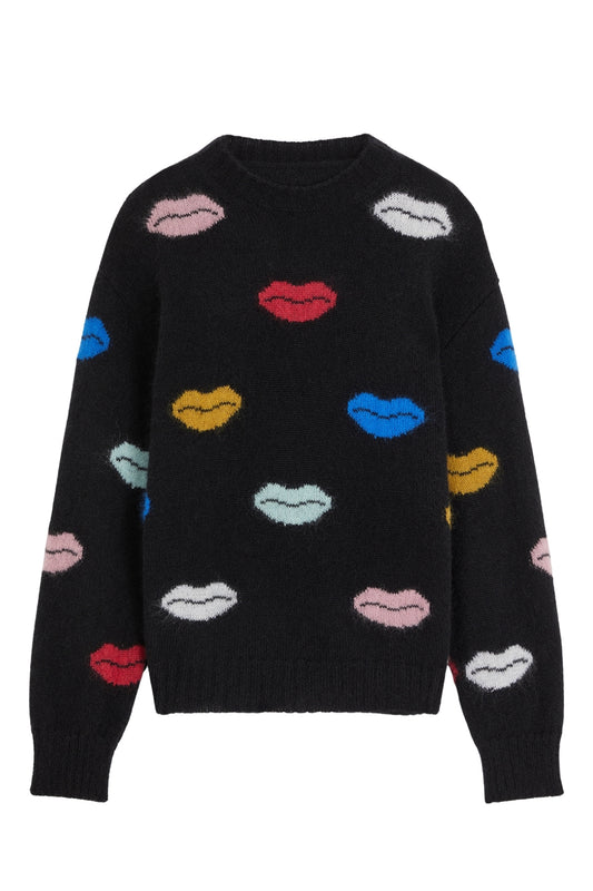 Lips Mohair Sweater-Fiorucci-Boyds Philadelphia