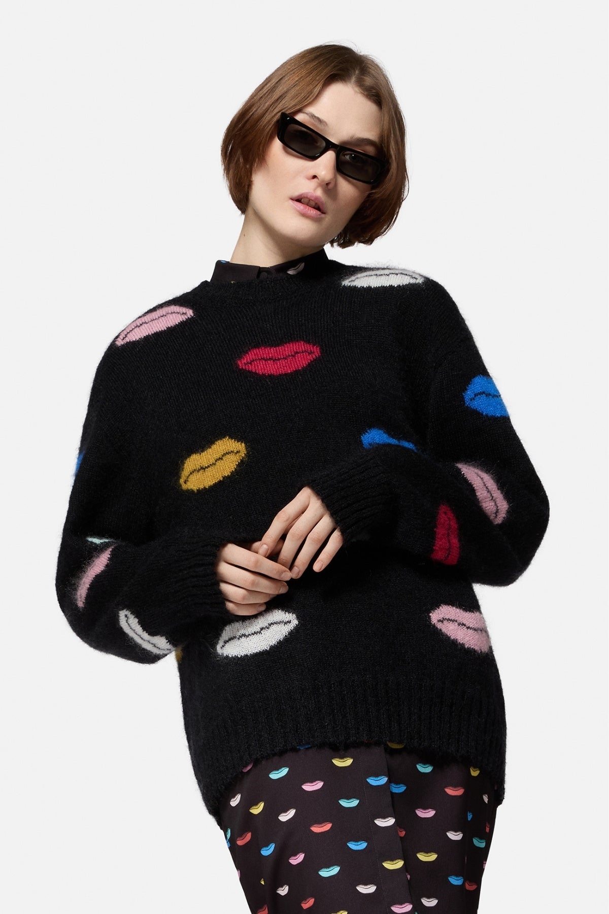 Lips Mohair Sweater