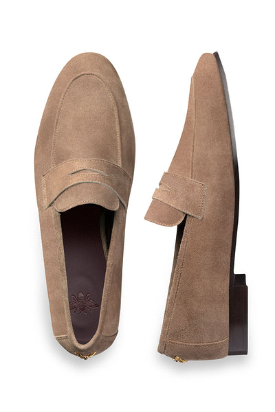 Maple Brown Suede Flaneur-Bougeotte-Boyds Philadelphia