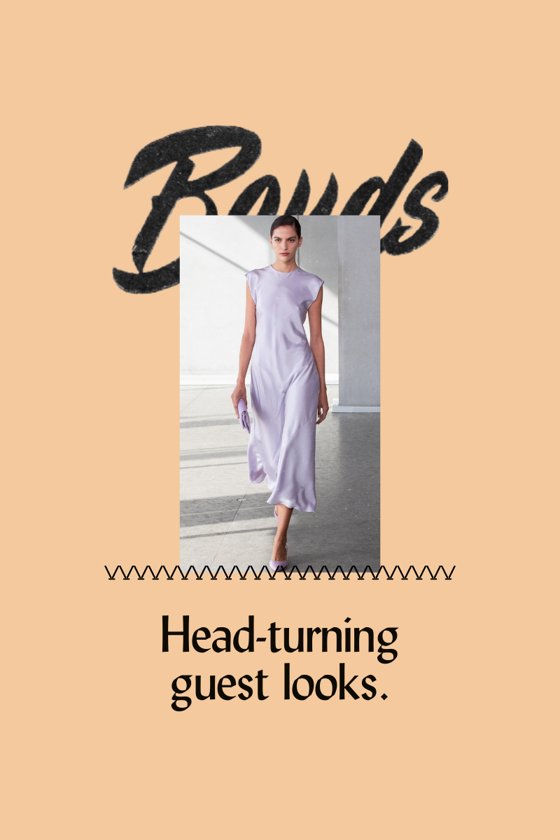 Head-turning guest looks