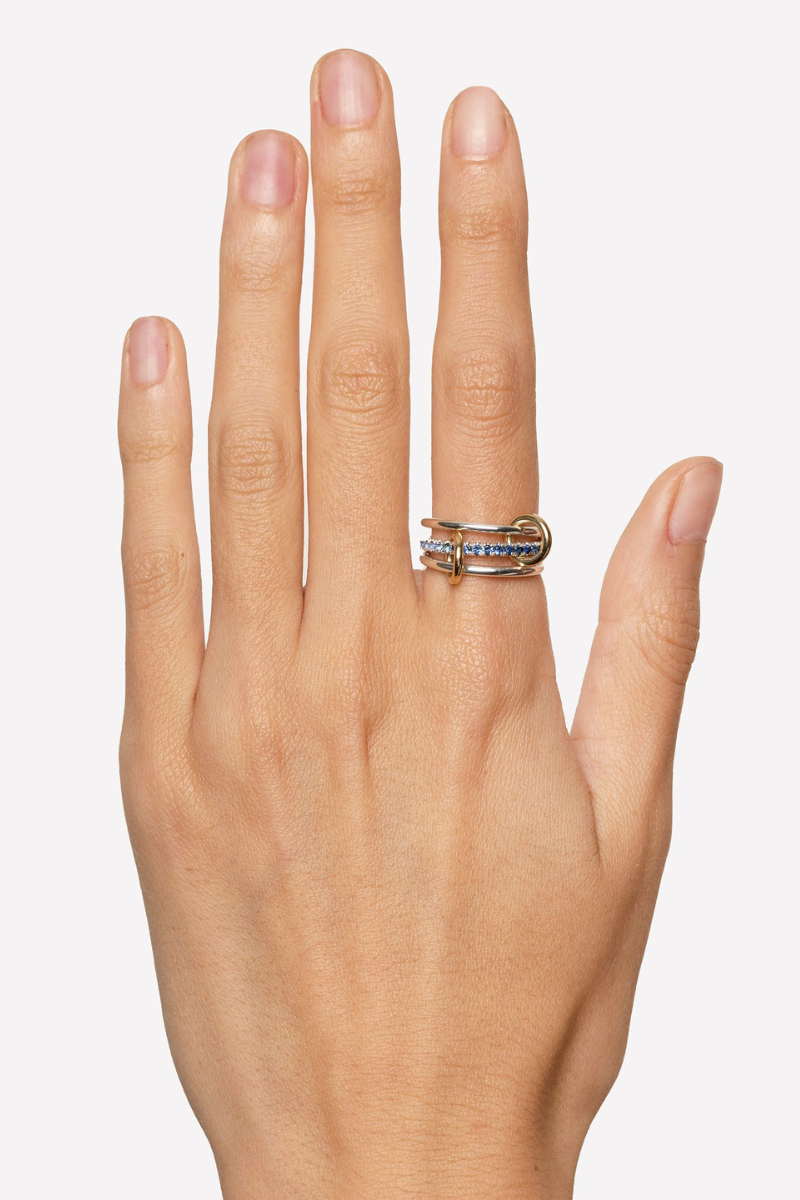 Tigris SG Blue Ombré Ring