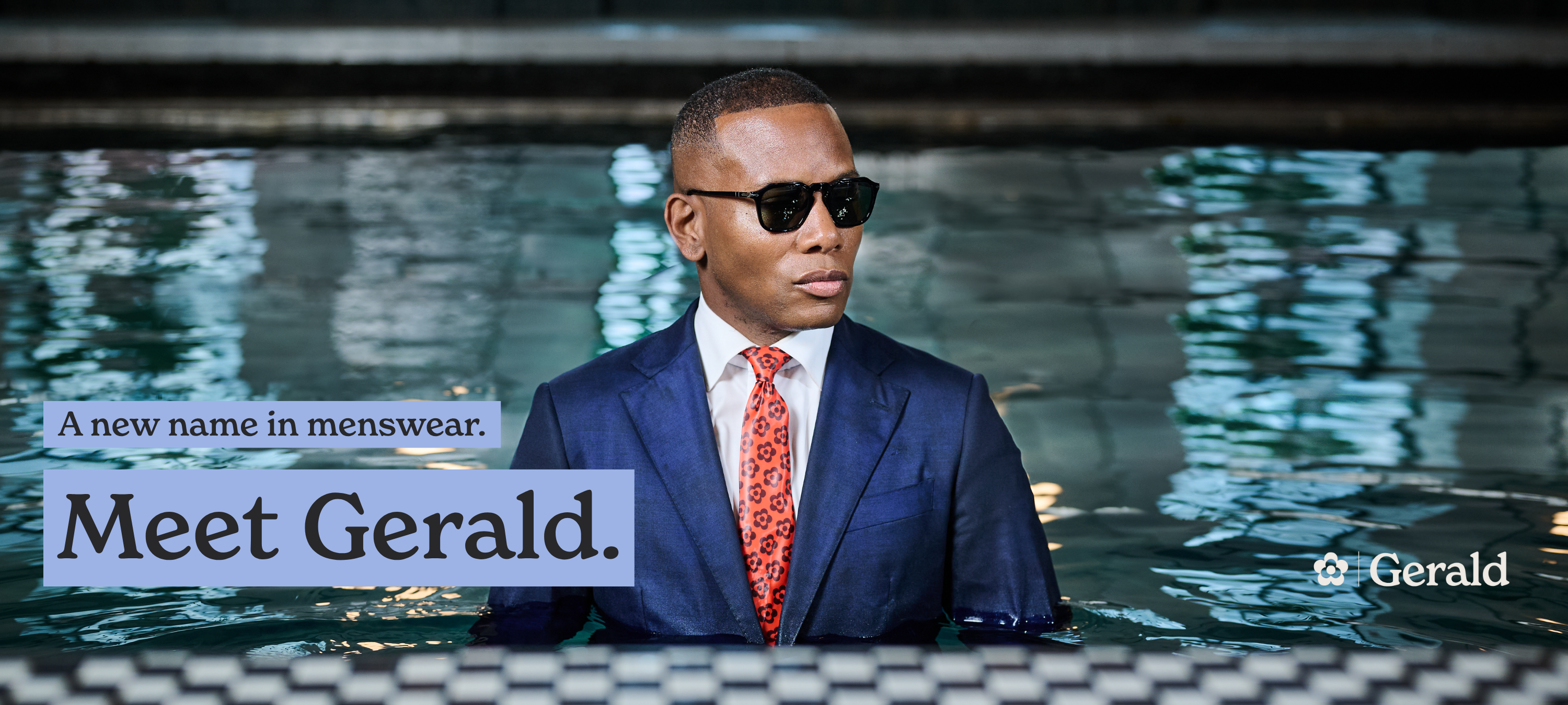 A new name in menswear. Meet Gerald