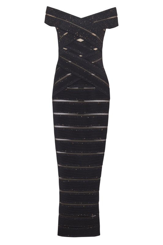 Mesh Knit Bodycon Dress-Balmain-Boyds Philadelphia