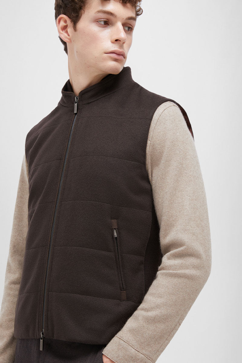 Cashmere Zip Vest-Maurizio Baldassari-Boyds Philadelphia