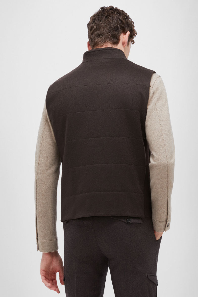 Cashmere Zip Vest-Maurizio Baldassari-Boyds Philadelphia