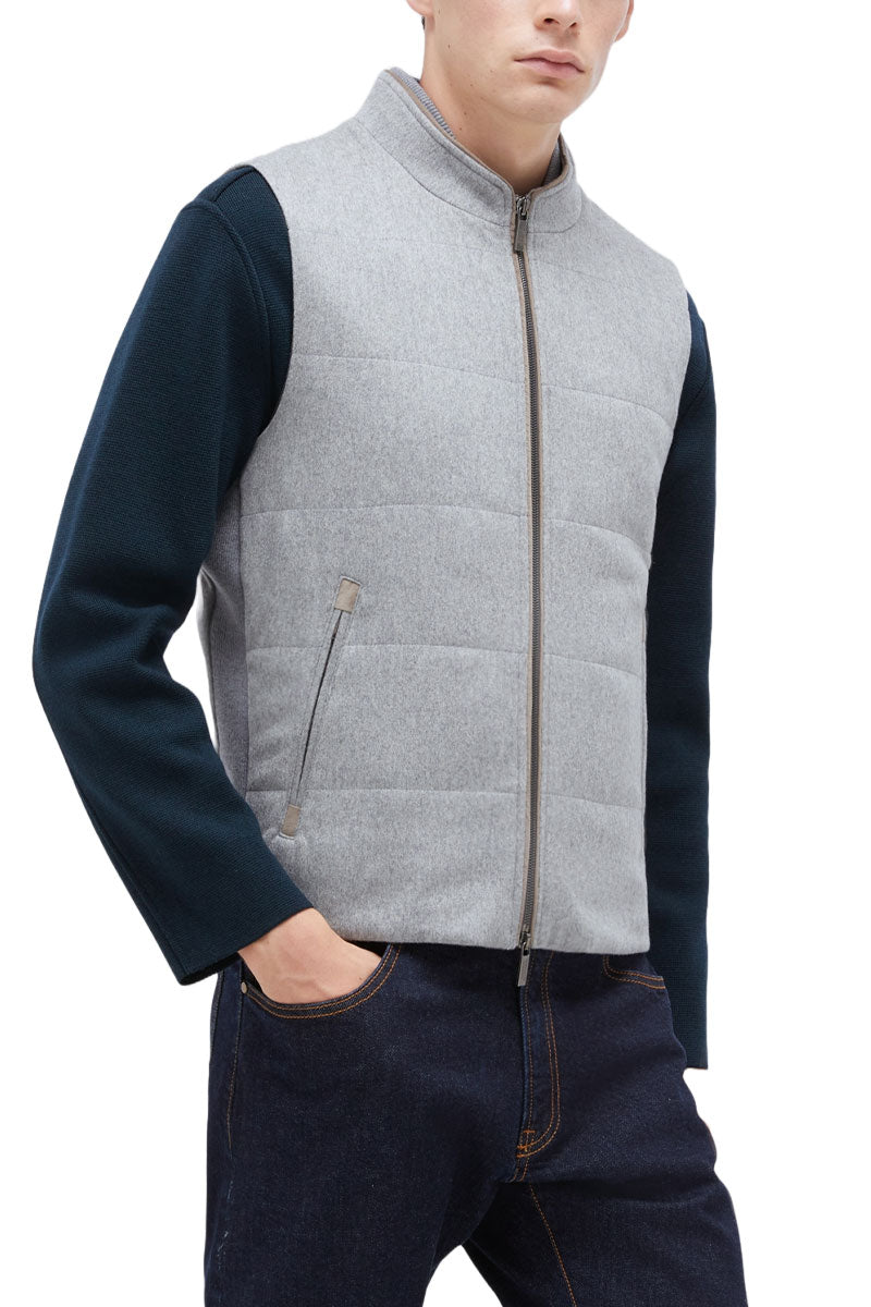 Cashmere Zip Vest-Maurizio Baldassari-Boyds Philadelphia
