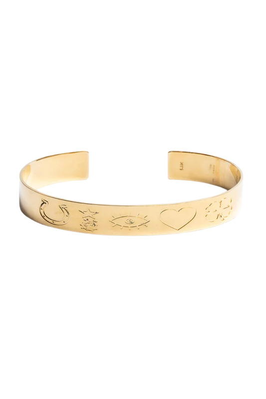 Lucky Charms Thin Cuff-Genevieve Lau-Boyds Philadelphia