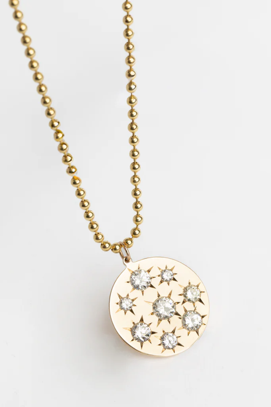 Big Sky Starburst Charm Necklace-Genevieve Lau-Boyds Philadelphia