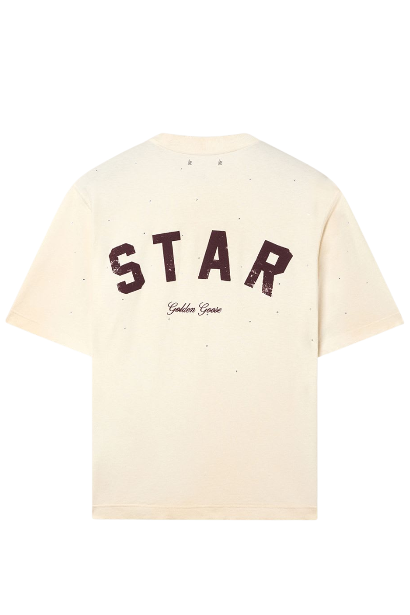 GOLDEN GOOSE STAR UNI RELAXED TSHIRT-Golden Goose-Boyds Philadelphia