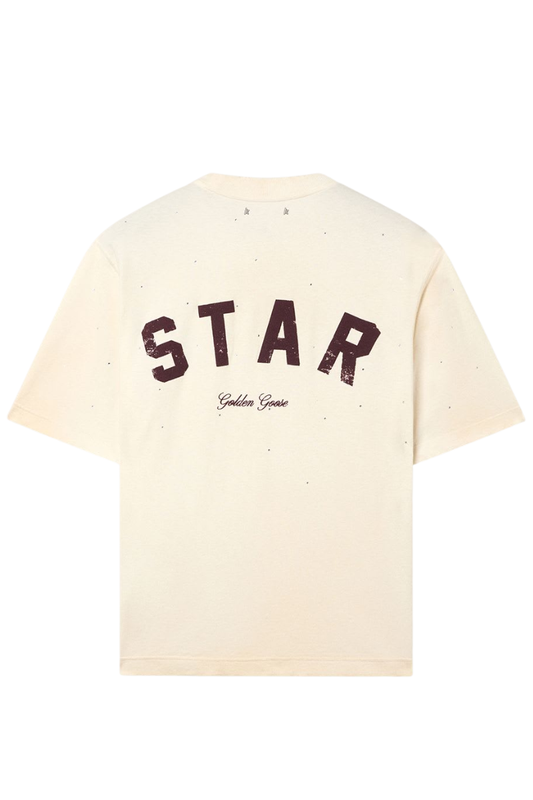 GOLDEN GOOSE STAR UNI RELAXED TSHIRT-Golden Goose-Boyds Philadelphia