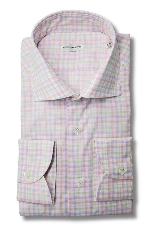 Pink Check Shirt-Guglielminotti-Boyds Philadelphia