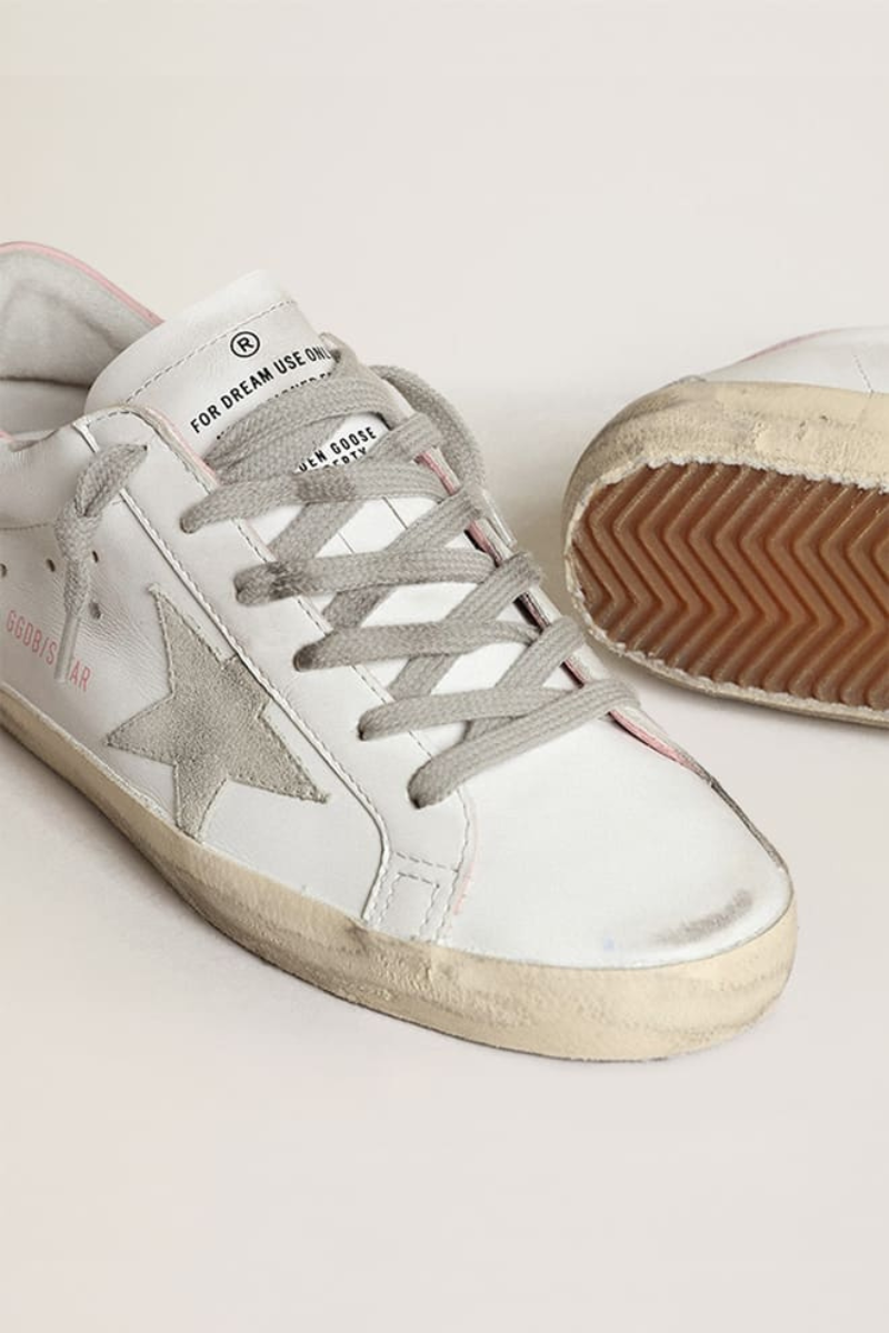 GOLDEN GOOSE SUPERSTAR LEATHER SNEAKER-Golden Goose-Boyds Philadelphia