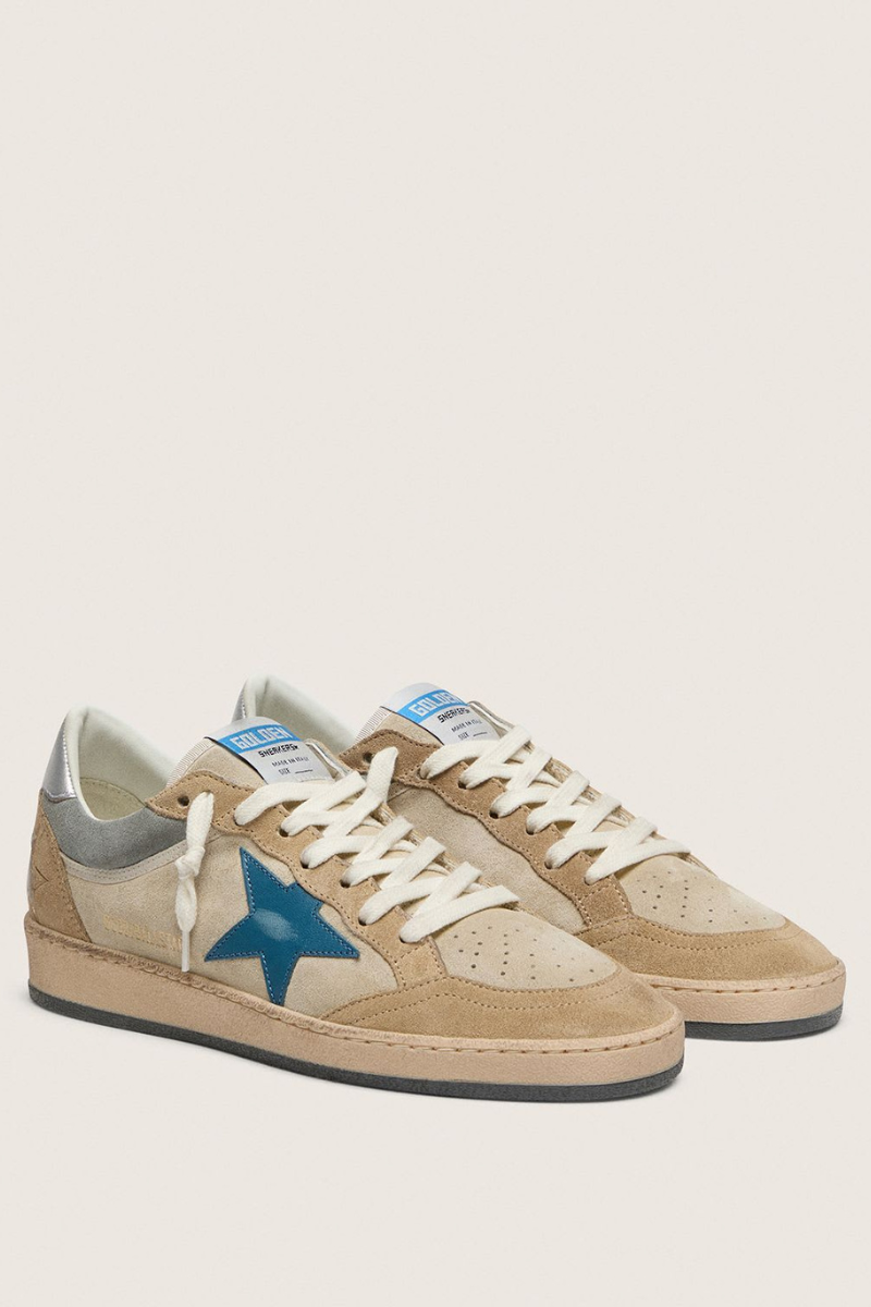 GOLDEN GOOSE BALLSTAR SUEDE SNEAKER-Golden Goose-Boyds Philadelphia