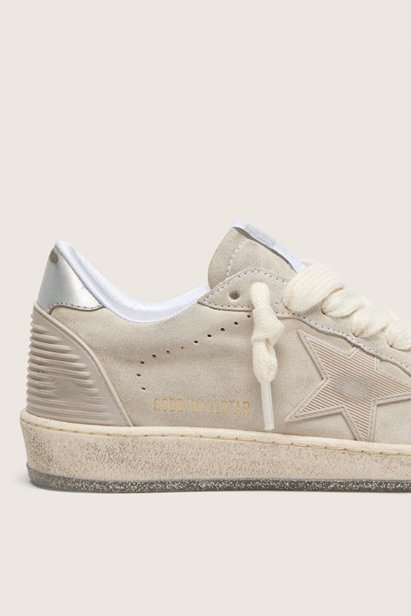 GOLDEN GOOSE BALLSTAR SUEDE SNEAKER-Golden Goose-Boyds Philadelphia