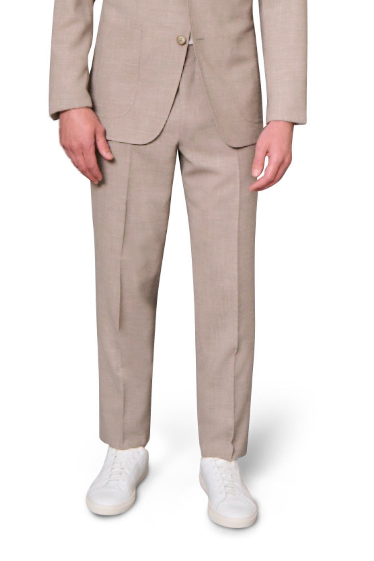 Tan Linen Pant