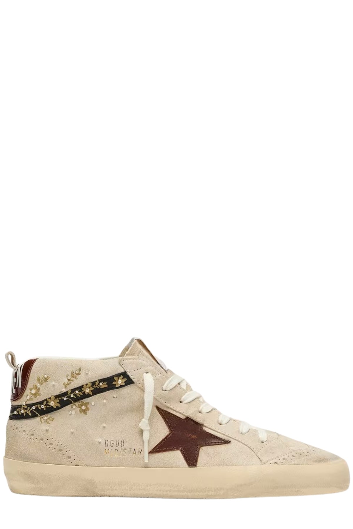 GOLDEN GOOSE MID START SUEDE SNEAKER-Golden Goose-Boyds Philadelphia