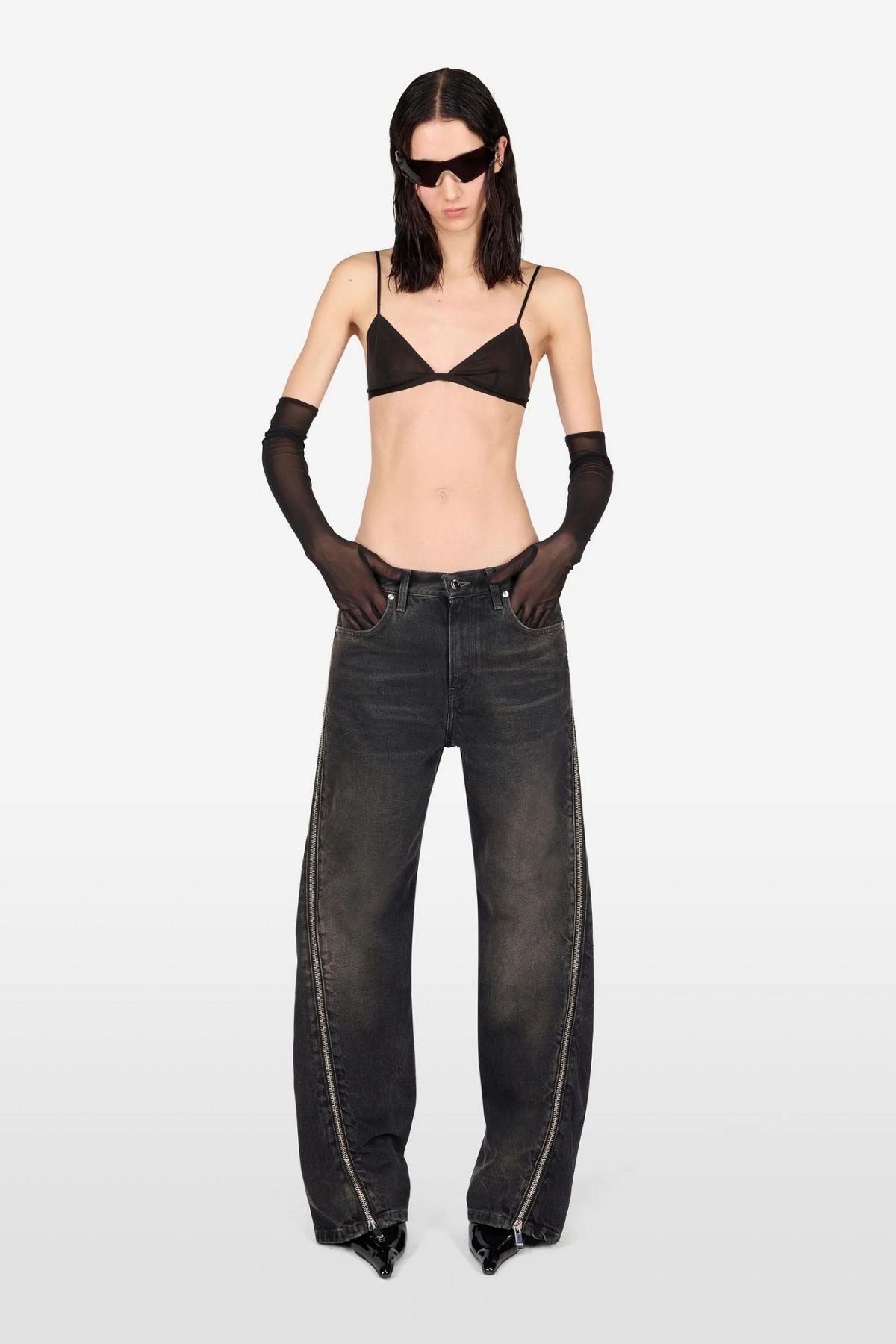 Bonnie Zip Denim Jeans-HAIKURE-Boyds Philadelphia