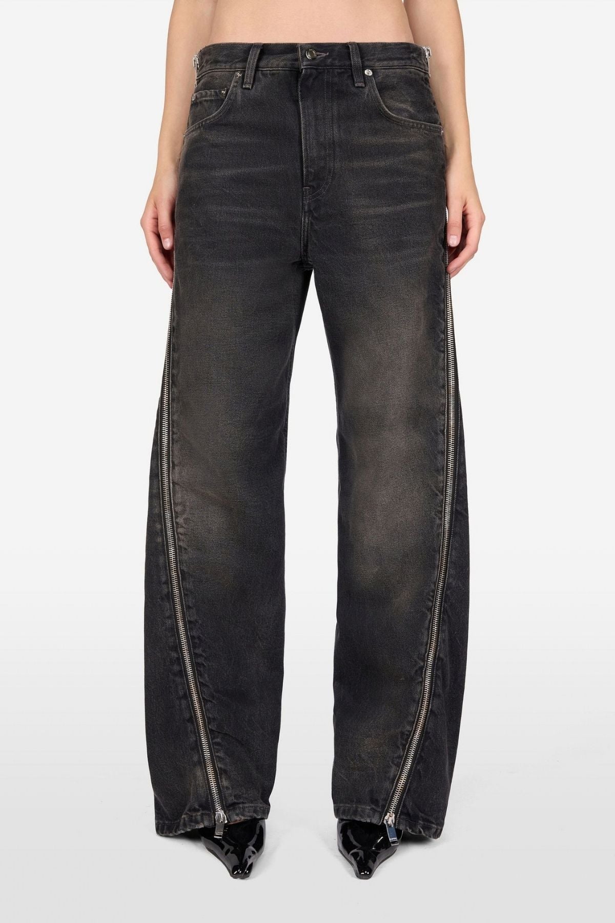 Bonnie Zip Denim Jeans-HAIKURE-Boyds Philadelphia